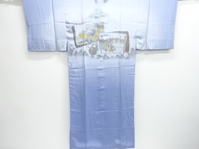 JAPANESE KIMONO FOR MEN / JUBAN / TOKAI 53 STATIONS SCENE